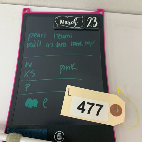 Pearl Izumi Symphony Tank Top Womens XS Extra Small Pink Built In Bra Cycling - Picture 13 of 14